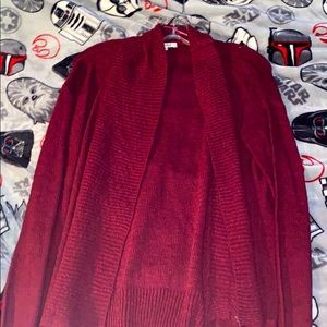 Maroon Cardigan!